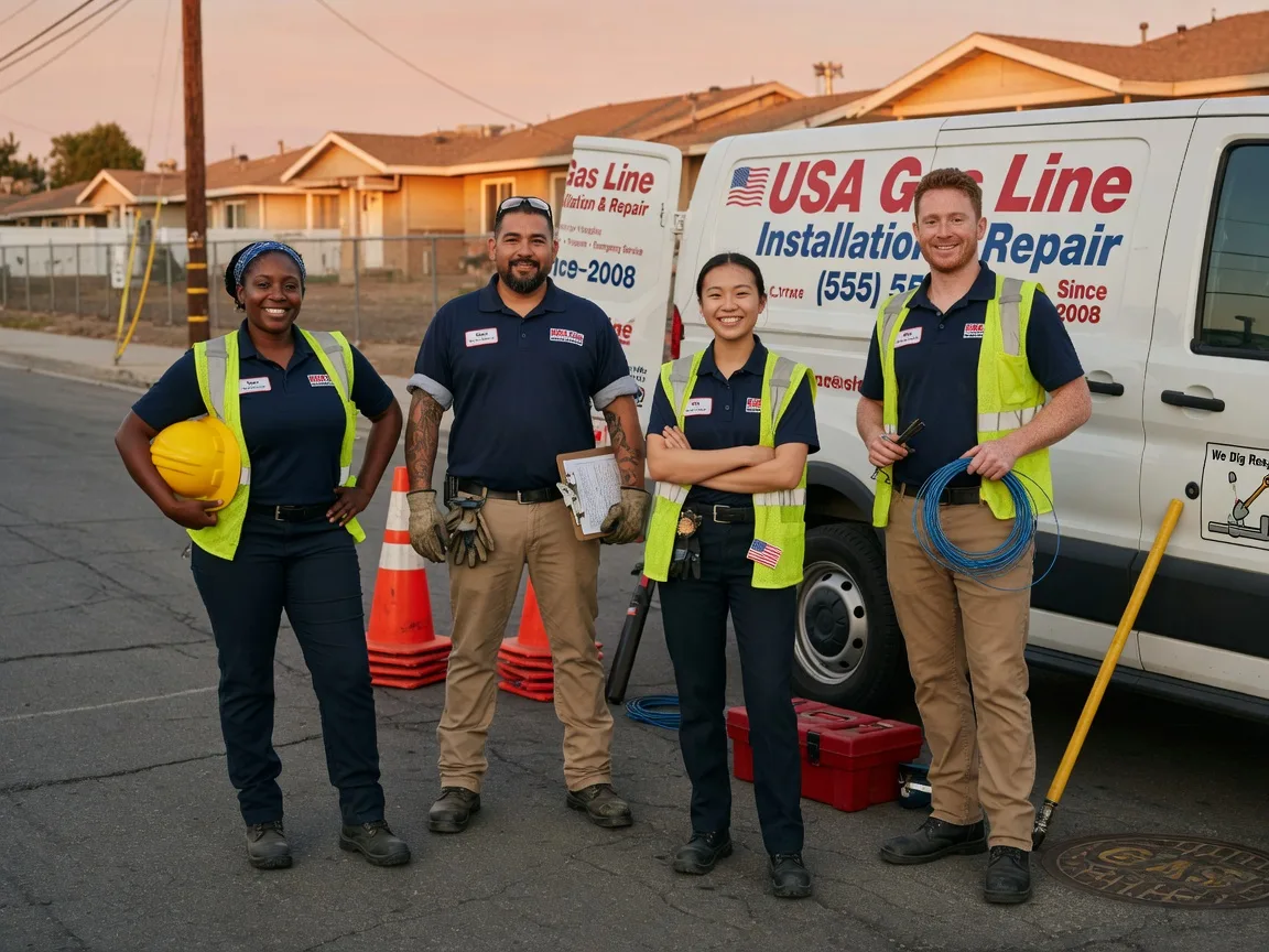 Gas Line Installation company in Diamond, OH